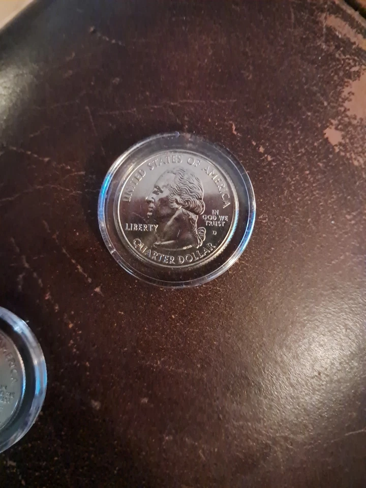 Brilliant, Uncirculated CA Quarter 2005 D  - Image 2 of 2