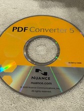 Nuance PDF Converter 5 - CD ONLY IN GOOD CONDITION