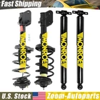 Monroe Front Strut & Rear Shock For 2013-2017 Honda Odyssey Lifetime Warran.