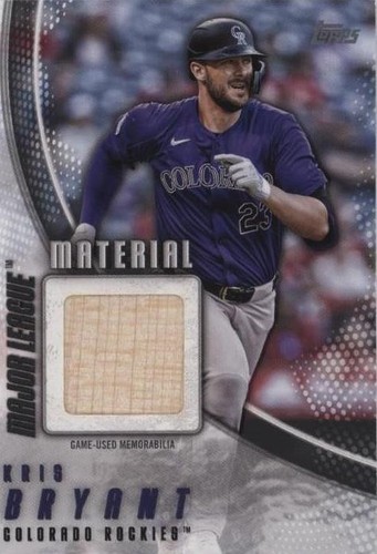 2025 Topps Baseball Series 2 Kris Bryant Major League Material