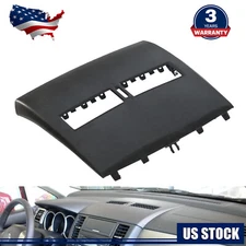 For Nissan Versa 07-12 NEW Black Front Upper Top Center Dash Air Vent Trim Bezel