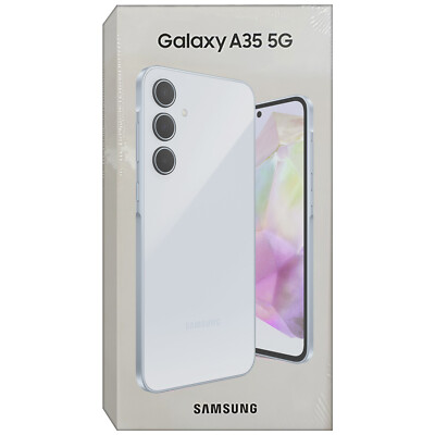 SAMSUNG - 【SIMフリー】Galaxy A35 5G 8/128 アイスブルー【新品】 Galaxy Samsung A35 A356E Dual Sim 8GB RAM 128GB 5G アイス