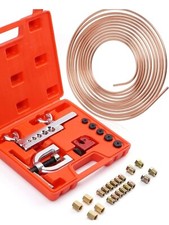 25 Ft 14 Copper Coated Brake Line Kit Includes 16 Fittings And 4 Unions Brake 25 Ft 14 Copper Coated Brake Line Kit Includes 16 Fittings And 4 Unions Brake