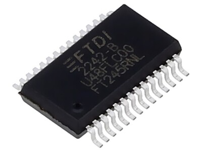 FT245RNL-TUBE IC: Schnittstelle USB-FIFO Full Speed 3,3-5,25VDC Tube SSOP28 FTDI