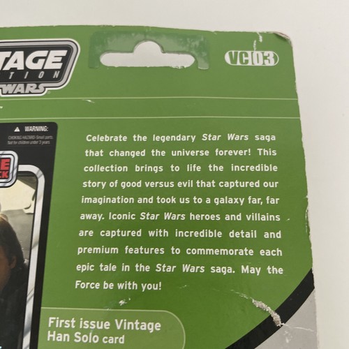 Star Wars - Vintage Collection - Han Solo (Echo Base Outfit) - VC 03 - Picture 7 of 15