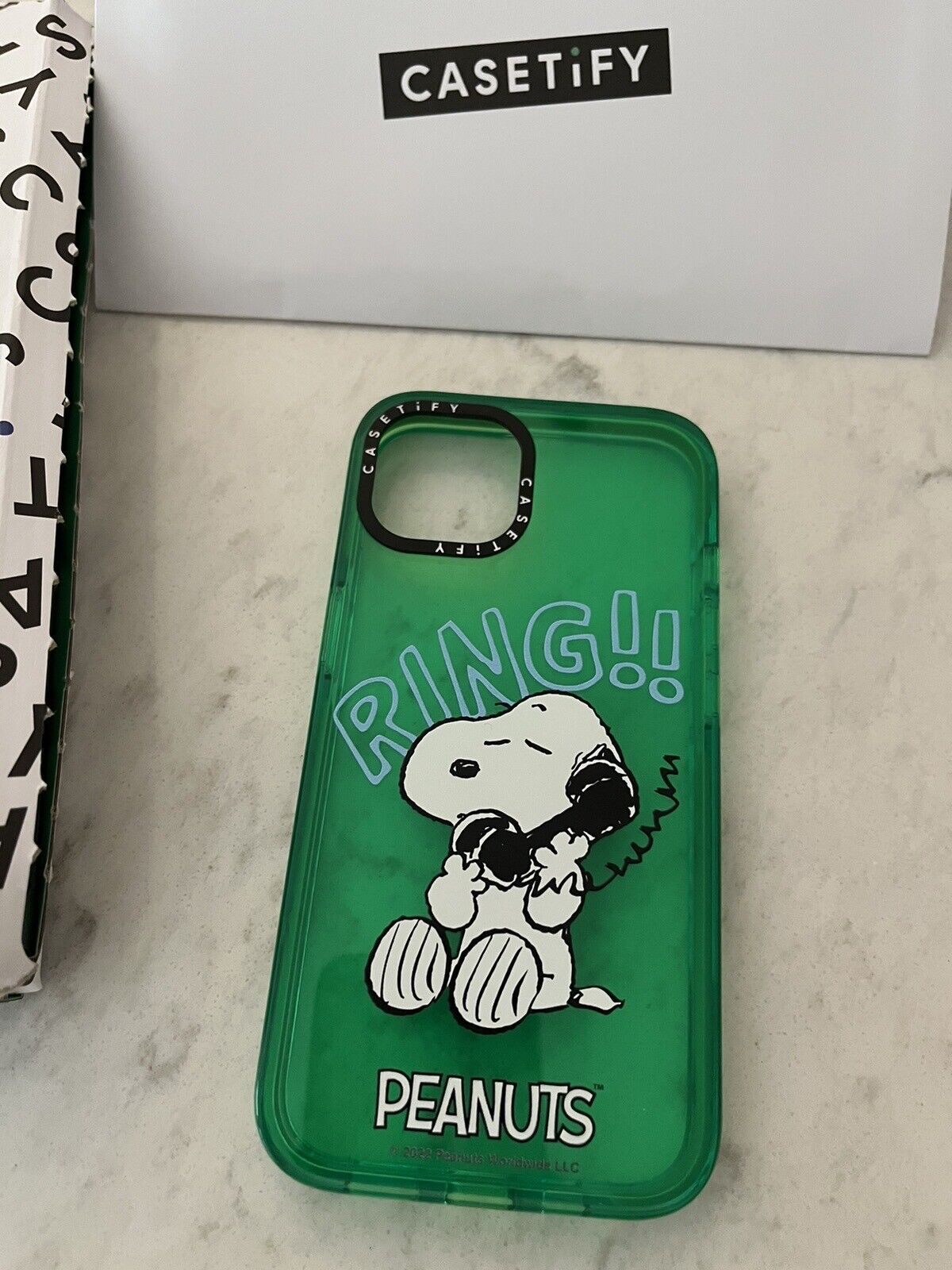 LV Snoopy iPhone 13 Mini Clear Case