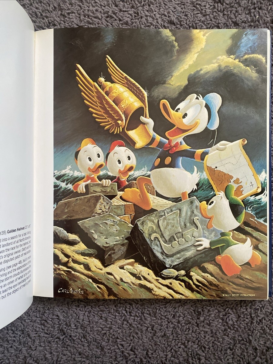 THE FINE ART OF WALT DISNEY'S DONALD DUCK Signed! CARL BARKS 1527