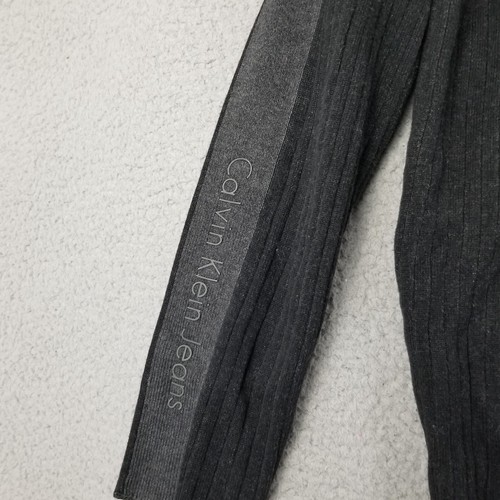 Calvin Klein Sweater Adult Medium Black Sleeve Spell Out Outdoor Sweatshirt Men - Picture 7 of 9
