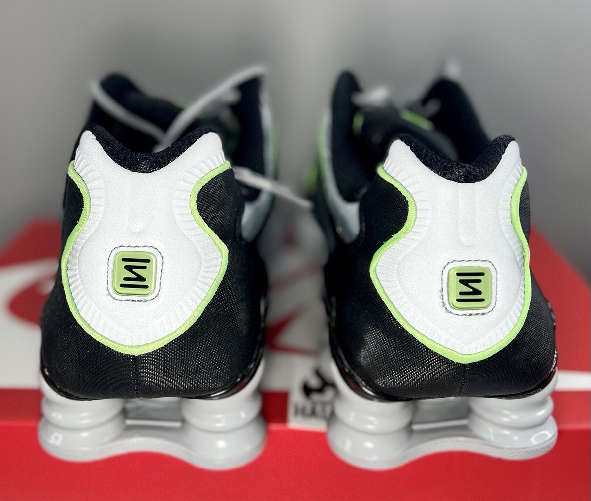 ■Nike■ Shax TL M Wolf Grey Lime Blast Black AV3595005 AV35 Nike Shox TL Shoes Wolf Grey Lime Blast Black AV3595-005