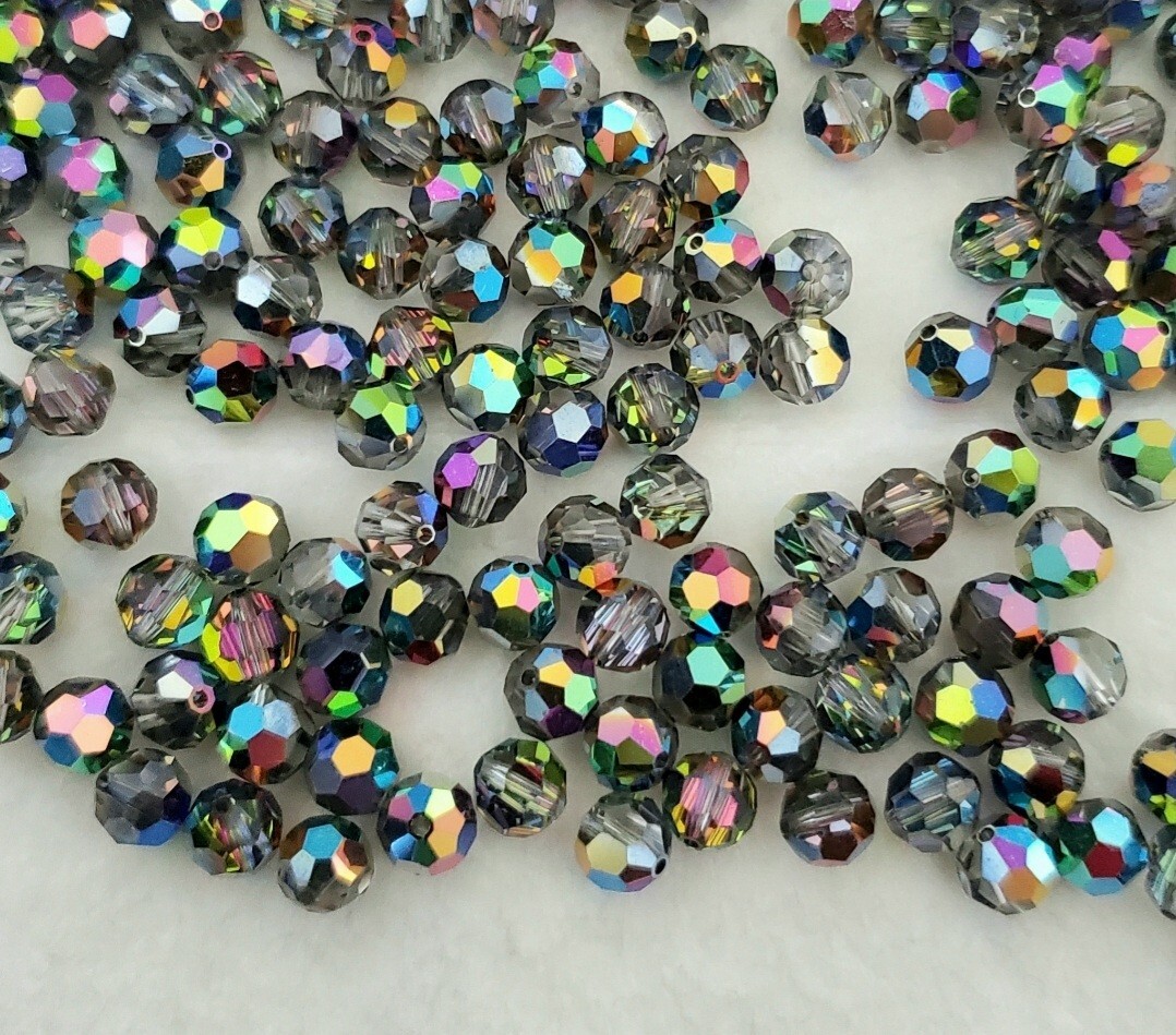 Swarovski 5000 6mm round beads, Vitrail Medium (24pcs)