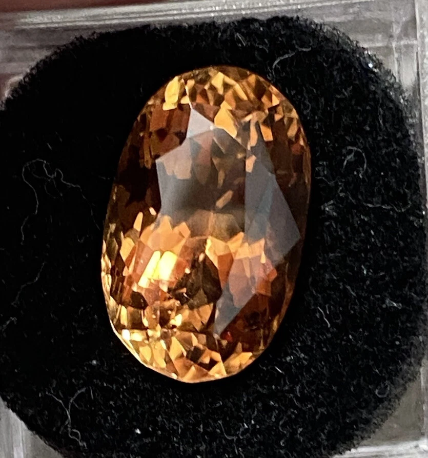 Orange imperial best sale topaz