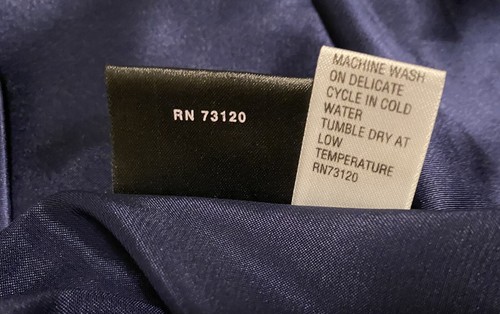 Vintage Frederick’s Of Hollywood Satin nightgown Chemise Lingerie Blue - Picture 9 of 9