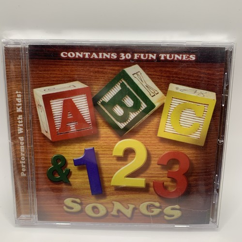 ABC & 123 CD 30 Songs For Kids BRAND NEW 2008 Performed w/ Kids