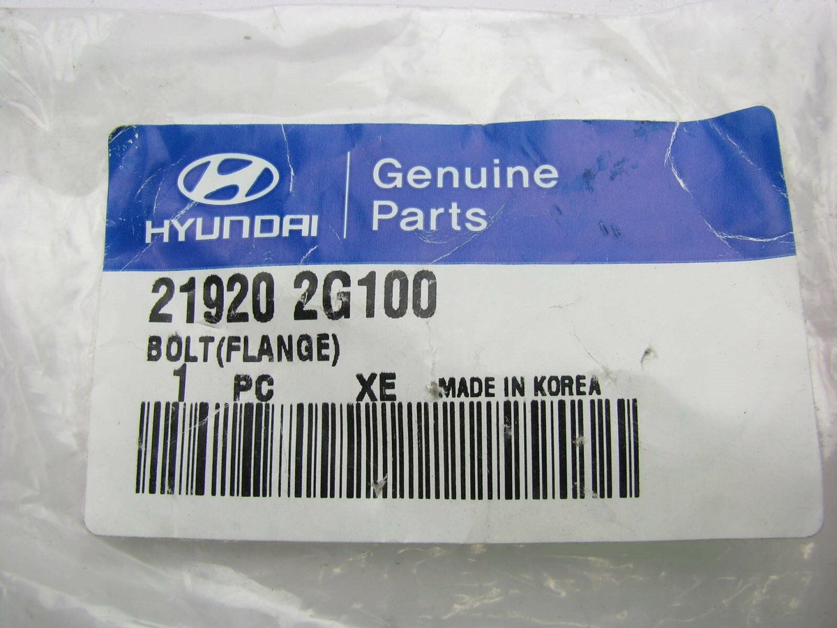 NEW GENUINE Engine Motor Transmission Bolt Rear OEM For Hyundai  