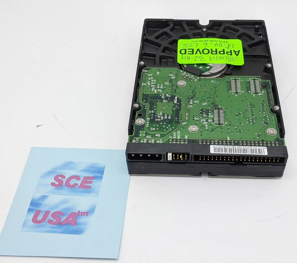 WD Caviar WD600 60GB E-IDE HDD w/ Ubuntu 18.04.6 LTS 32bit OS Bootable - Image 4 of 4