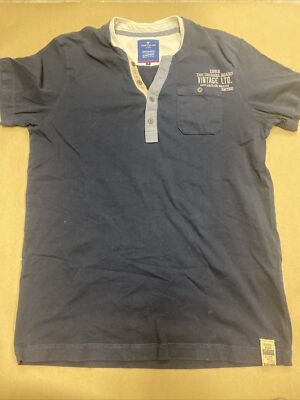 Tom Tailor Vintage 1962 Vintage LTD Navy Blue Shirt/Size S