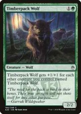 TIMBERPACK WOLF X 4 N/M- MASTERS 25 MAGIC THE GATHERING