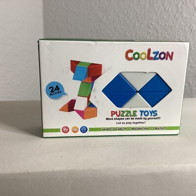 S034 Coolzon - Puzzle Toys - 24 Blocks - Hands On Ability