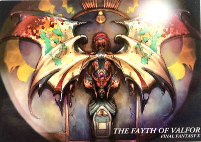 Final Fantasy Art Museum Trading Card no.436 Valefor The Fayth of