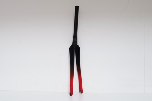Tifosi Scalare Road Bike Forks Carbon Disc Brake Black / Red - 1 1/8" to 1 1/2" - Picture 3 of 5