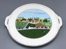 Villeroy & Boch DESIGN NAIF Runaway Groom Serving Platter 12.5”