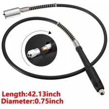 42" Flexible Rotary Drill Tool Drive Flex Shaft Attachment Extension For Dremel