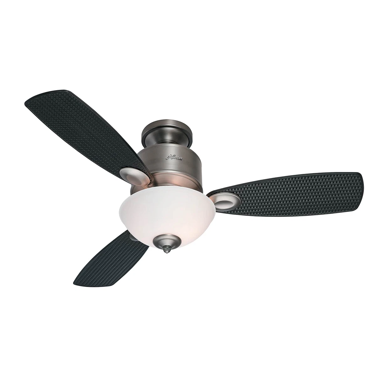 Ventilateur De Plafond Hunter Stile 117 Cm Bronze Avec Télécommande Et Lumière E27