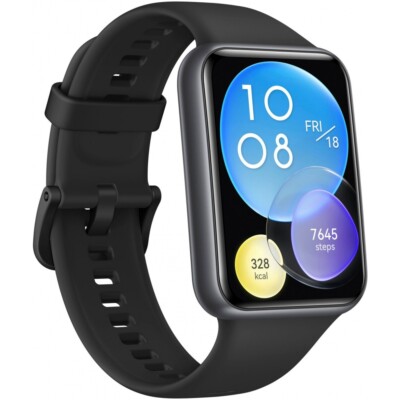 Huawei Watch Fit 2 Active 44 mm Smartwatch midnight black Bluetooth AMOLED Touch