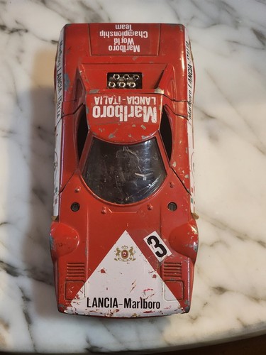 1979 Lancia Stratos Marlboro Red Car - 1/24 Burago 108 Diecast 1:24 Martoys - 第 1/13 張圖片