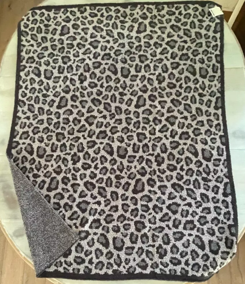 136 Barefoot Dreams CozyChic Safari Blanket 45