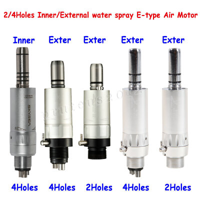 2 / 4 Hole Inner/External E-type Air Motor Dental Low Speed Handpiece GJ