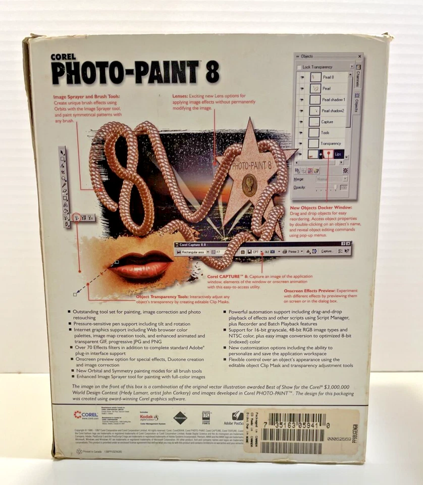 1998 Corel Photo-Paint 8 Upgrade Complete - Image 4 of 4