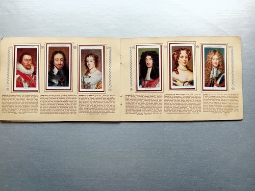2 Complete Player Cig Card Albums: George VI Coronation; Kings Queens of England - Picture 21 of 24