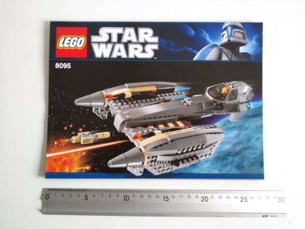 LEGO STAR WARS 8095 GENERAL GRIEVOUS´ STARFIGHTER - INSTRUCTIONS