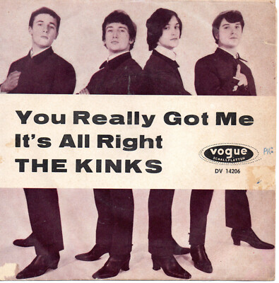 The Kinks - You Really Got Me / It´s All Right  - Vinyl - Single 7'' Vinyl UK