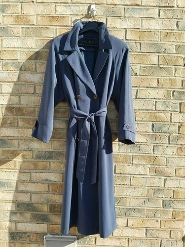 Blue Trench Coat Mackintosh Size 