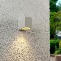 AußEnleuchte Wandleuchte AußEnwandleuchte Down Eckig FüR GU10 IP54 Weiß Leuchte