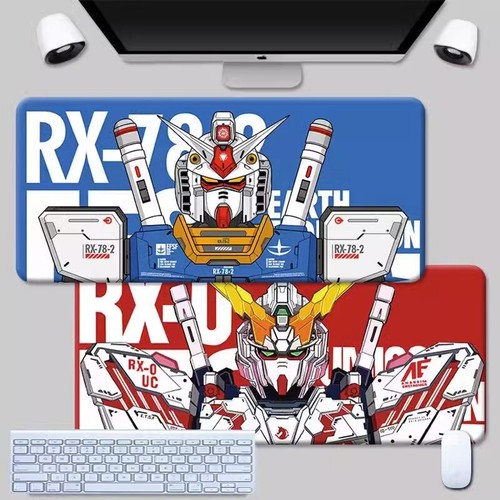 Großes rutschfestes GUNDAM Thema Mousepad Gaming Tastatur Mauspad Schreibtischmatte Geschenk L/XL - Bild 1 von 30