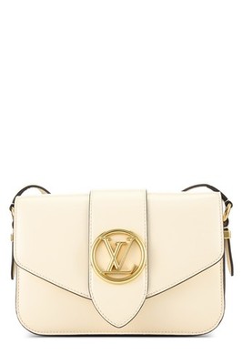 Louis Vuitton Cream Calfskin LV Pont 9 - WGACA