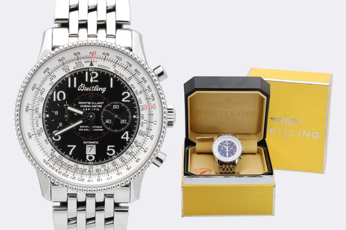 Breitling Navitimer Montbrillant A35330 42mm Stainless Steel W...
