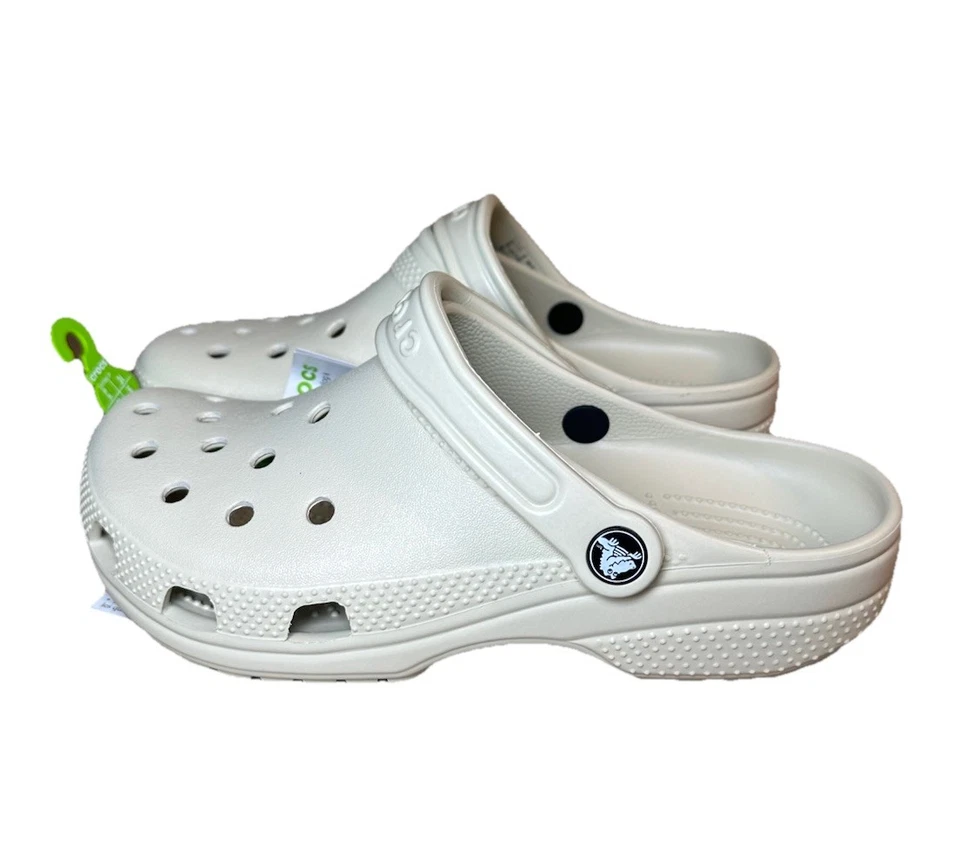 TALLA CROCS JUVENIL J3 NUEVO EN PAQUETE CON ETIQUETAS BEIGE TOSTADO OCIO 206991-2y2 Foto 2 de 4
