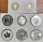 Lot of Canadian Silver Dollars & Half Dollar Including Reverse Proof $1 $2 $5 $8 — photo 6