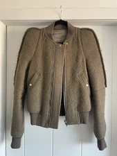 Rick Owens Zionic 2022 Bomber Jacket Size 34