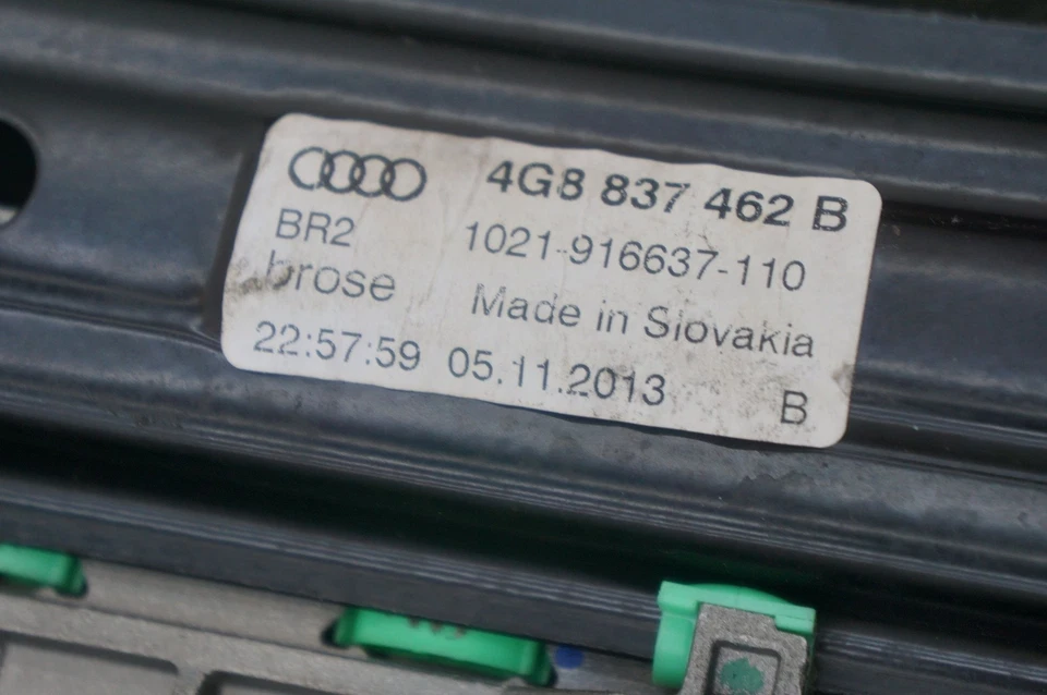 Arnés de cables regulador ventana puerta delantera derecha motor 4G8837462B Audi RS7 2014-17 Foto 4 de 4