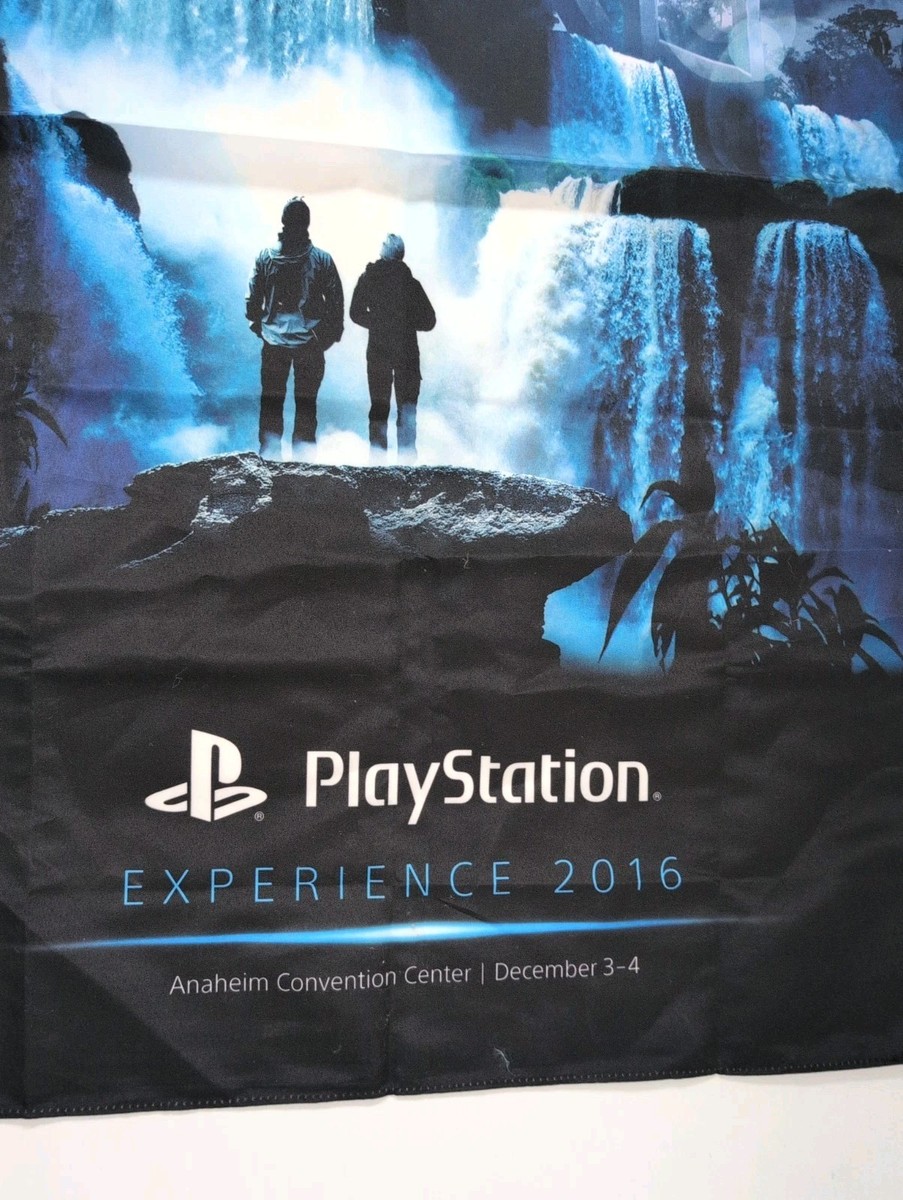 PlayStation Experience 2016 Promotional Cloth Polyester Banner 33