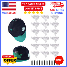 Hat Hooks 18 Pack Adhesive Wall Hat Organizer No Drill Door Cap Hangers