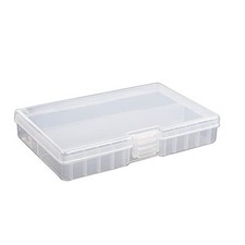 Battery Storage Box,AA Batteries Portable Organizer Box Holds 48 AA