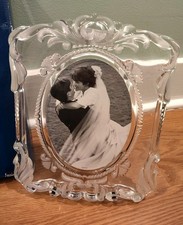 Vintage Mikasa Crystal Princess Picture Frame