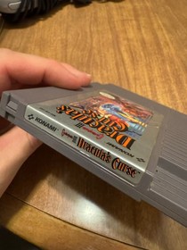 Nintendo NES Castlevania 1 2 3 1-3 trilogy video game carts Simon's Dracula