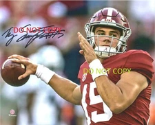 TY SIMPSON - ALABAMA Autographed Signed 8x10 reprint Photo !!